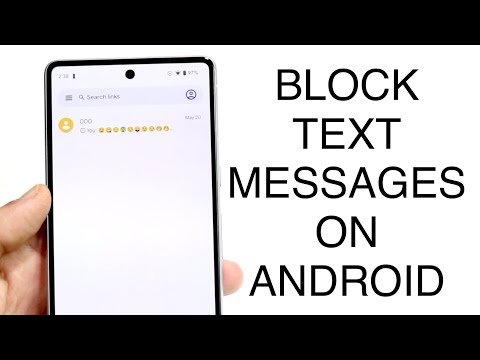 How To Block Text Messages On Androids! (2023)