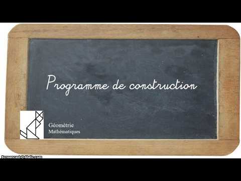 M GO 10 Programme de construction