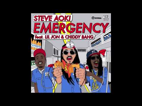 Steve Aoki - Emergency ft. Lil Jon & Chiddy Bang (Evil Genius Remix by DJ Green Lantern)
