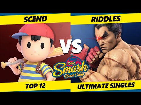Tokyo SBC - Riddles (Kazuya) Vs. Scend (Ness) Smash Ultimate - SSBU