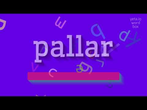 How to say "pallar"! (High Quality Voices)