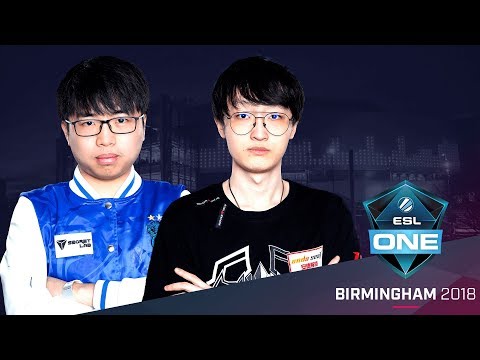 Dota 2 - Newbee vs. LFY - Game 3 - Group C Elimination Match - ESL One Birmingham 2018 Day 1