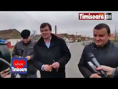 Inaugurare asfaltare Drumul Județean 595C Deta – Opatița – Birda