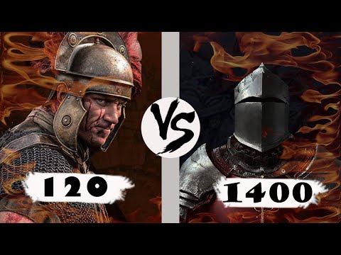 Rome 120 VS England 1400 - whose army is stronger?