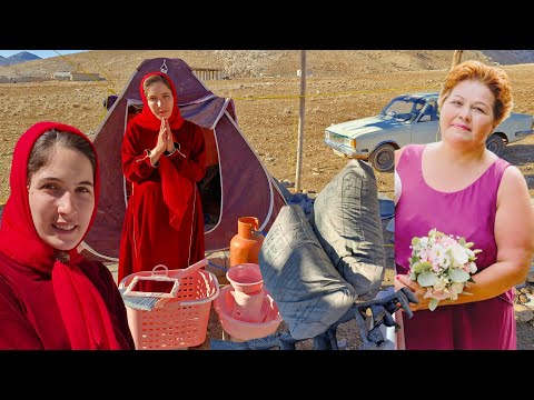 The viewer's kindness towards a pregnant nomadic mother in the mountains