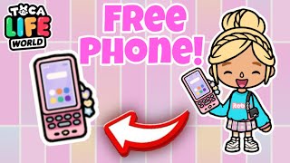 Where to find FREE Pink phone!!! Toca life world