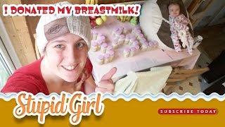 I donated my breast milk!!!