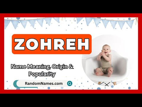 Zohreh - Baby Girl Name Meaning, Origin & Popularity - RandomNames.com