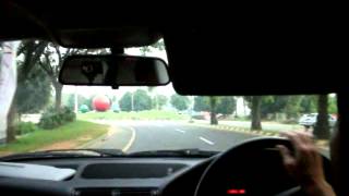 preview picture of video 'Trip from Sentul to Jakarta with a '95 BMW E34 520i'