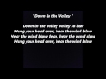 Down in the Valley Birmingham Jail words lyrics text folk sing along song not Burl Ives Lead Belly