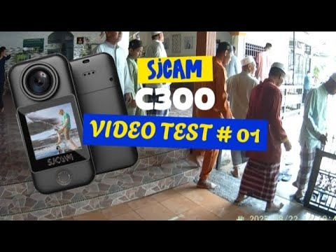 🎥 SJCAM C300 Action Camera Video Test  02| Budget 4K Camera Review