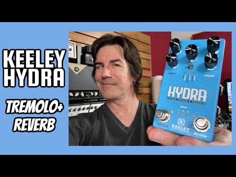 3 TYPES OF TREMOLO AND REVERB, ONE PEDAL - KEELEY HYDRA