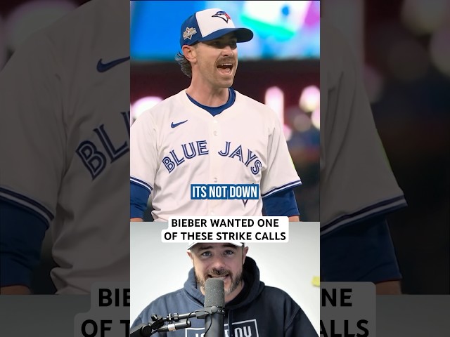 Shane Bieber thought the umpire’s strike zone was too small, a breakdown