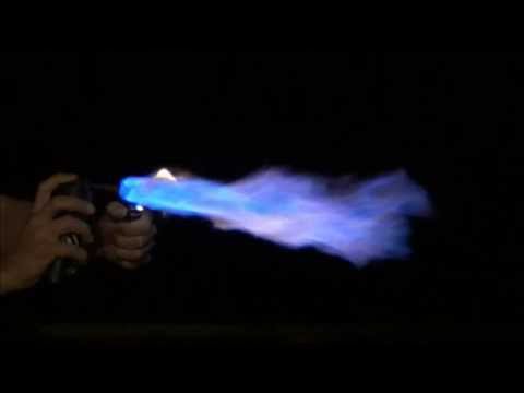 SLOW MOTION FLAME THROWER