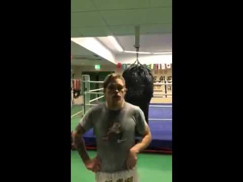 Decky Dalton, Fighter Ambassador, 1 minute punchbag challenge for Autism Awareness