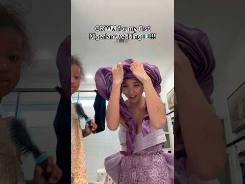 My husband’s reaction at the end 🇳🇬😍 #nigerianwedding