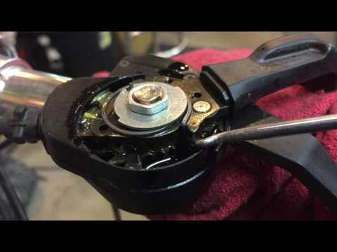 How to fix a shimano shifter that won't shift
