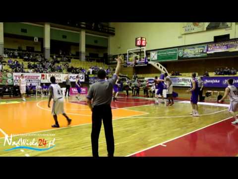 KKS Siarka Jezioro Tarnobrzeg - PBG Basket Poznań, 81:70, 28.03.2012HD
