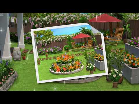 Видео My Home Design : Garden Life