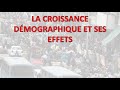 La Croissance Démographique Et Ses Effets