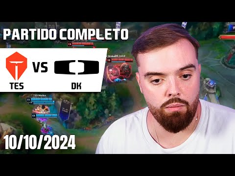 TES vs DK | EL QUE GANA VA A CUARTOS | CHINA VS COREA | EQUIPOS 2-1 | WORLDS 2024