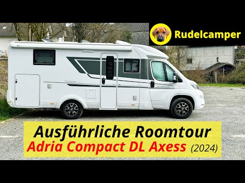 UNSER SCHATZ: Roomtour durch unser neues Wohnmobil - Adria Compact DL Axess 2024 - Rudelcamper - 075