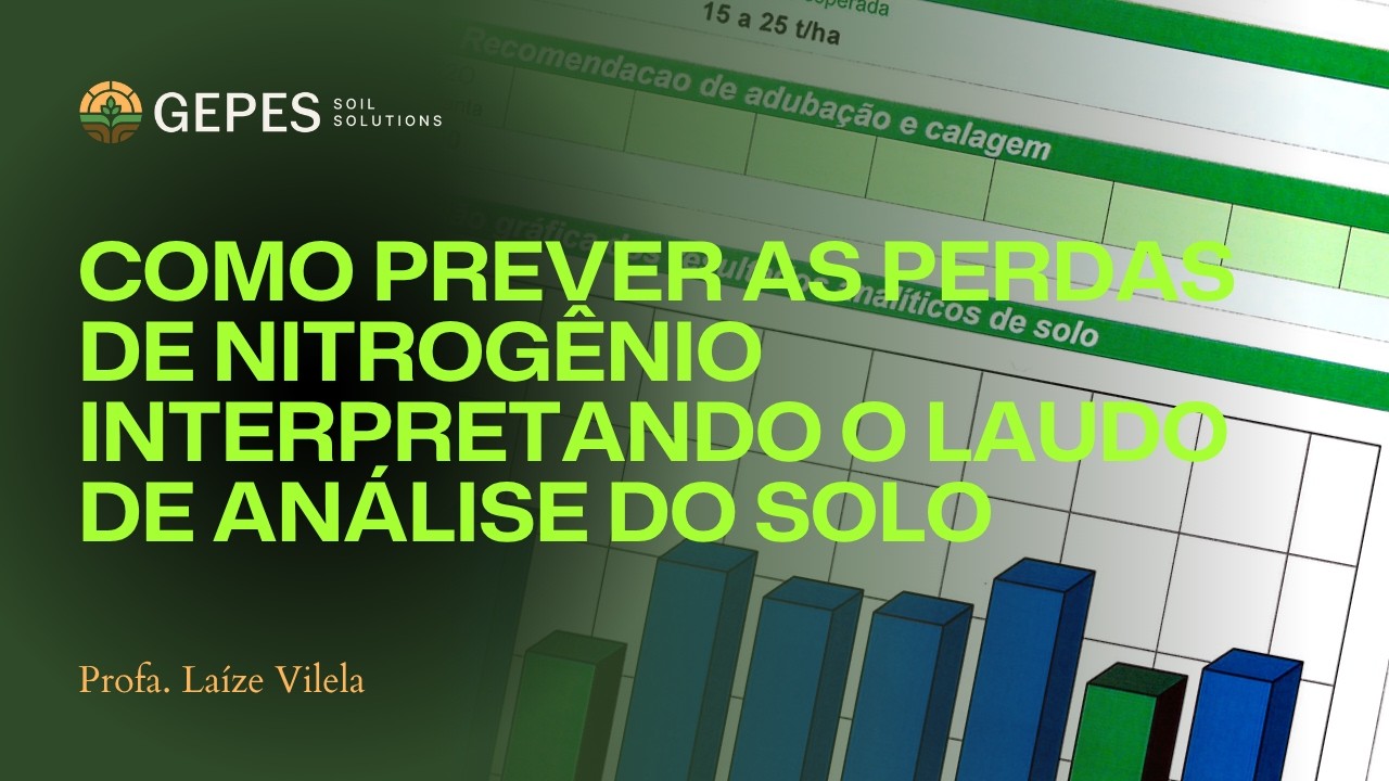 Interpretação de Laudos de Análise de Solo para Prevenir Perdas de Nitrogênio