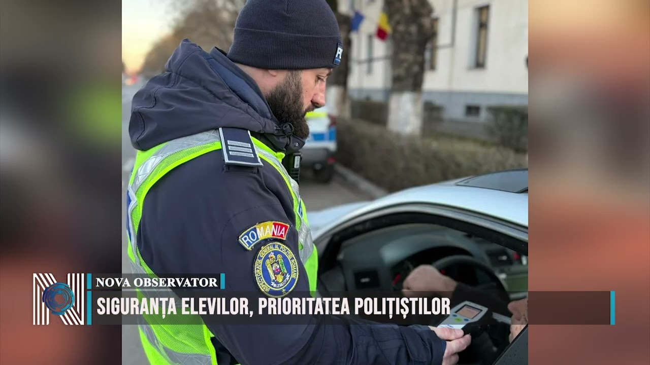 Siguranța elevilor, prioritatea polițiștilor