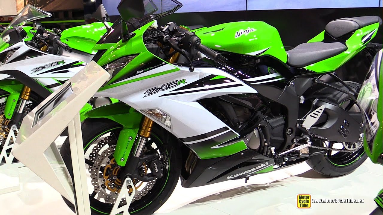 2015 Kawasaki Ninja ZX-6R 636 - Walkaround - 2014 EICMA Milan Motorcycle Exhibition