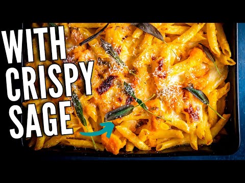 Baked Pasta With Butternut Squash | #1 Fall Recipe!