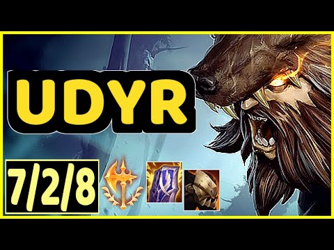 UDYR VS KINDRED - 7/2/8 KDA JUNGLE GAMEPLAY EMERALD IV
