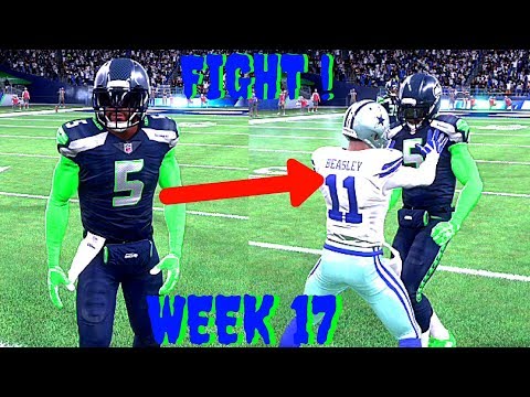 Madden 18 Career Mode Cb Ep 17 - THINGS GOT PHYSICAL IN THE DIVISIONAL ROUND ! I HAD TO FIGHT BACK !