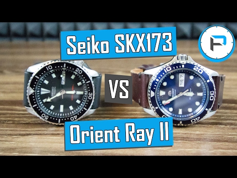 Seiko SKX173 vs Orient Ray II - Best Budget Diver for ~$200