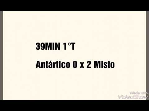 Gols - Antártico 2x3 Misto - Segunda Divisão Sul-Mato-Grossense 2019