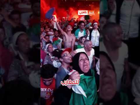 فرنسا تعلن فتح تحقيق بسبب ما فعلته جماهير الجزائر مع المغاربة #المنتخب_المغربي #المنتخب_الجزائري