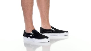 Video thumbnail for Vans Classic Slip-On™ Core Classics SKU: 7226411 by Shop Zappos