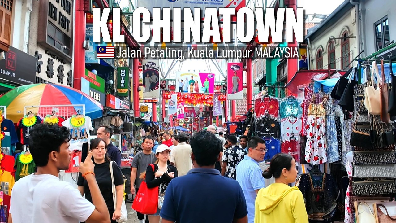 Petaling Street Hidden Spots - Kuala Lumpur Chinatown, Malaysia 🇲🇾 - Walking Tour [4K]