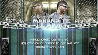 Mañana Te Llamo (letra)- Farruko