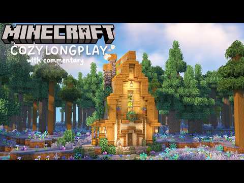 EPIC Minecraft Fantasy House Build - Relaxing Longplay