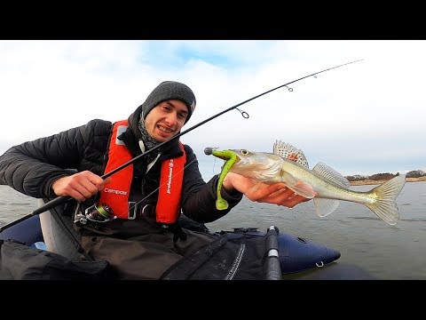 Einfach ein geiler Angeltag! Spontan Zander Angeln mit dem Gummifisch