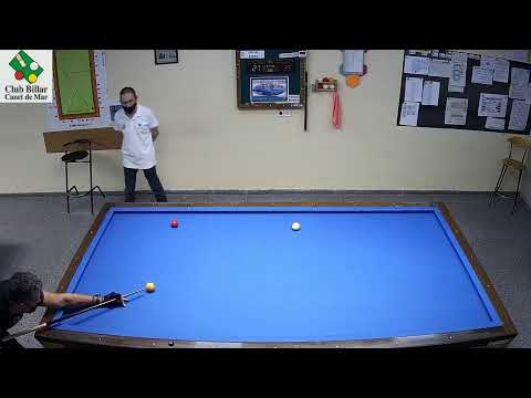 QUALI. 3 BANDES 2ª DIV. GRUP "A" JAUME FERRER (C.B.LLINARS) vs ALBERTO ORTEGA (S.B.FOMENT MOLINS)