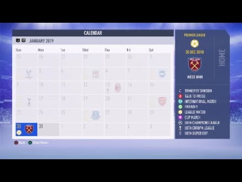 FIFA 19 Burnley career Mode episode 14 - v Arsenal and Everton.