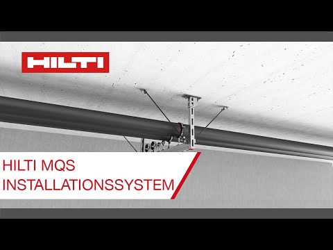 HILTI MQS erdbebensicheres Installationssystem