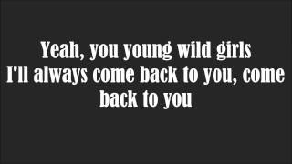 Young Girls - Bruno Mars - Live @ Victoria&#39;s Secret Fashion Show - w/ lyrics