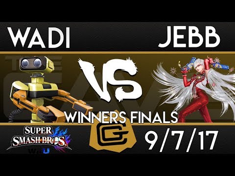 TCG Sm4sh - WaDi (Mewtwo/R.O.B) vs Jebb (Bayonetta) - Winners Finals - Smash 4 - 9/7/17