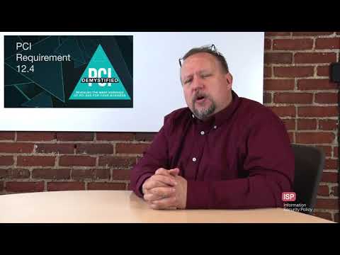 PCI Requirement 12.4 – Ensure Security Policies & Procedures Define Responsibilities for All