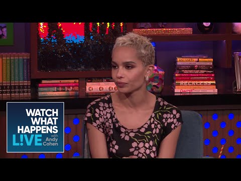 Zoe Kravitz Dishes On The Charlize Theron And Tom Hardy Feud | WWHL