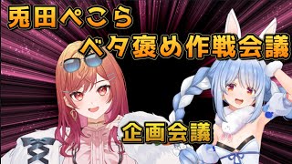 一条莉々華ご褒美企画の企画作戦会議#一条莉々華#兎田ぺこら #ホロライブ切り抜き 