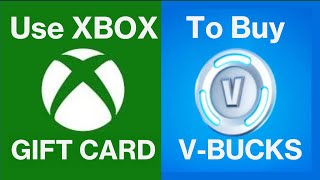 How to Gift/Redeem Fortnite V-Bucks for XBOX users | Redeem XBOX Gift Card