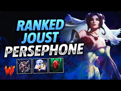 PERSEPHONE, JUGANDO A LAS PLANTITAS :D - Warchi - Smite Ranked Joust